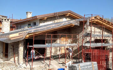 Lavorazione Villa Posa Pietra Naturale e Pietra di Credaro